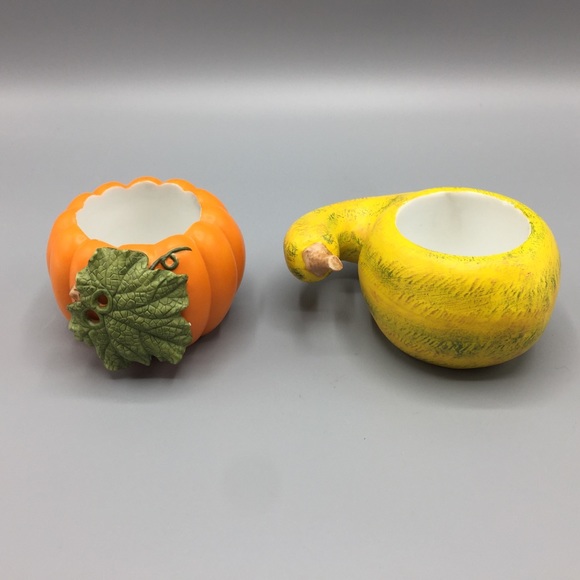 PARTYLITE Pumpkin & Gourd Votive Holders